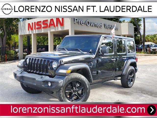 used 2021 Jeep Wrangler Unlimited car, priced at $28,880