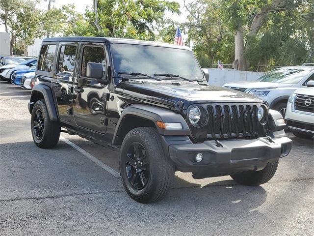 used 2021 Jeep Wrangler Unlimited car, priced at $28,880