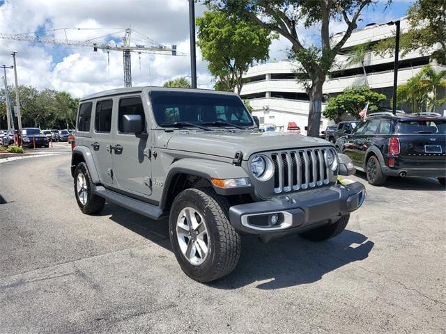 used 2021 Jeep Wrangler Unlimited car, priced at $33,990