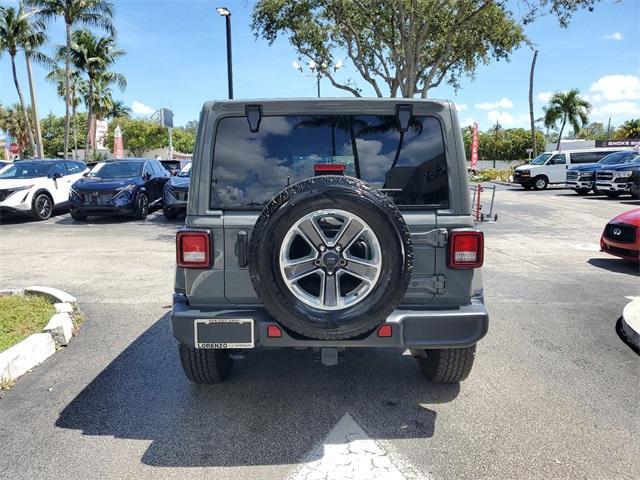 used 2021 Jeep Wrangler Unlimited car, priced at $33,990