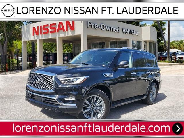 used 2023 INFINITI QX80 car, priced at $45,989