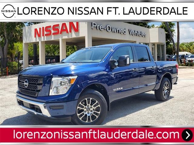 used 2024 Nissan Titan car, priced at $38,990