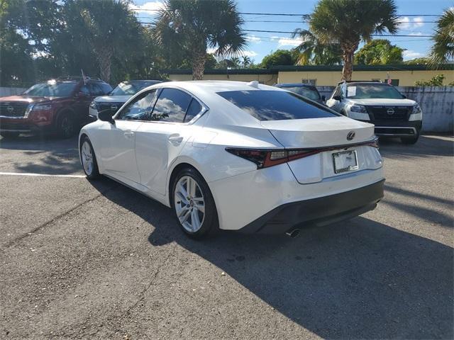 used 2023 Lexus IS 300 car, priced at $35,990