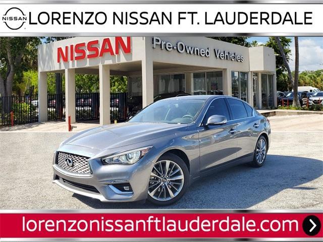 used 2022 INFINITI Q50 car, priced at $26,990