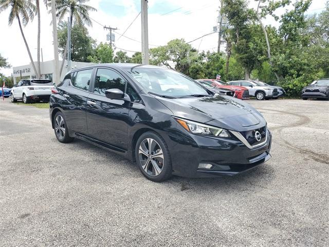 used 2021 Nissan Leaf car, priced at $10,490