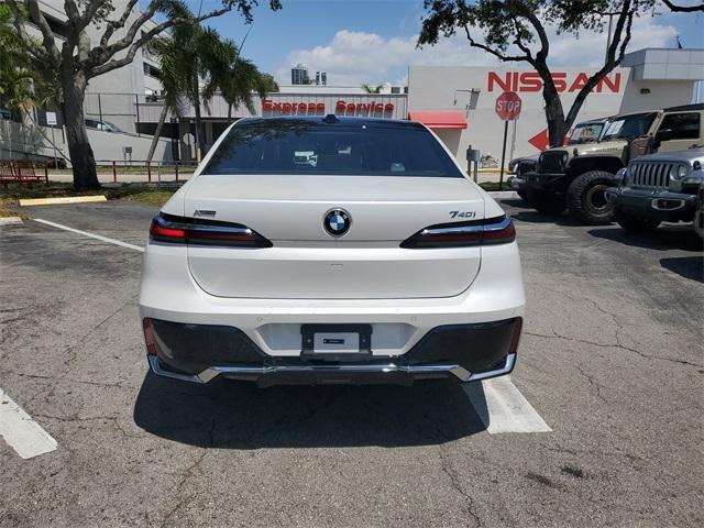 used 2024 BMW 740 car, priced at $69,990