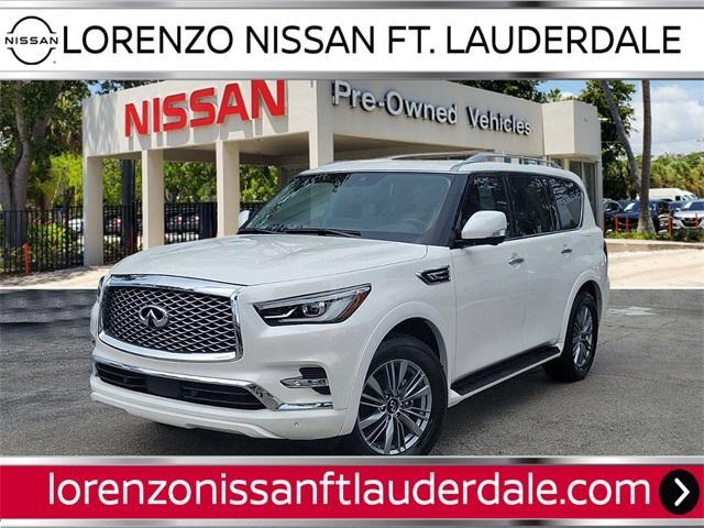 used 2023 INFINITI QX80 car, priced at $43,995