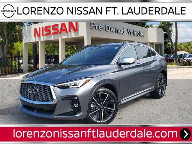 used 2025 INFINITI QX55 car, priced at $41,990