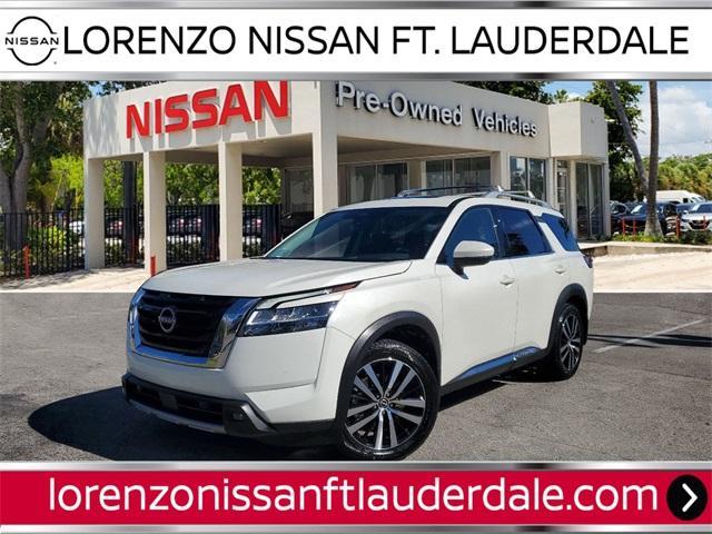 used 2023 Nissan Pathfinder car, priced at $34,990