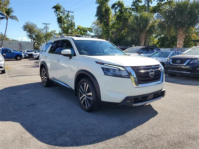 used 2023 Nissan Pathfinder car, priced at $34,990