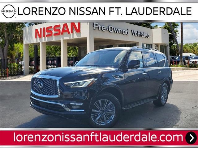 used 2023 INFINITI QX80 car, priced at $45,990