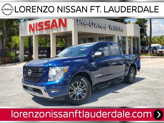 used 2024 Nissan Titan car, priced at $35,893