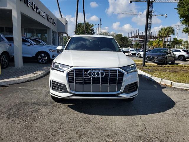 used 2021 Audi Q7 car, priced at $32,990