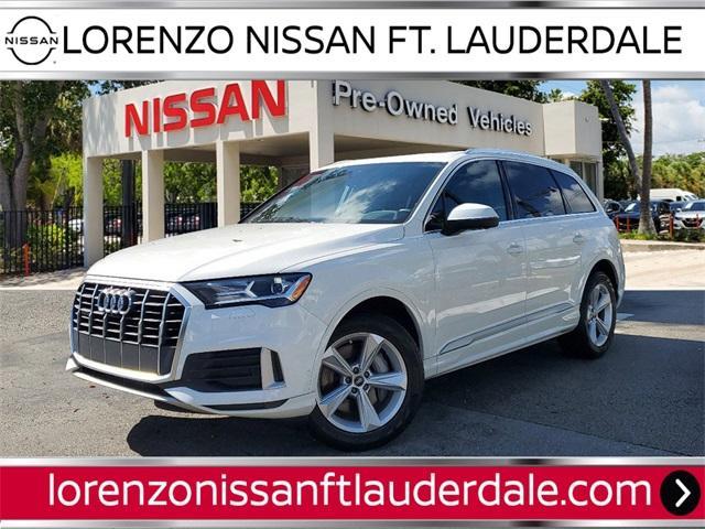 used 2021 Audi Q7 car, priced at $32,990