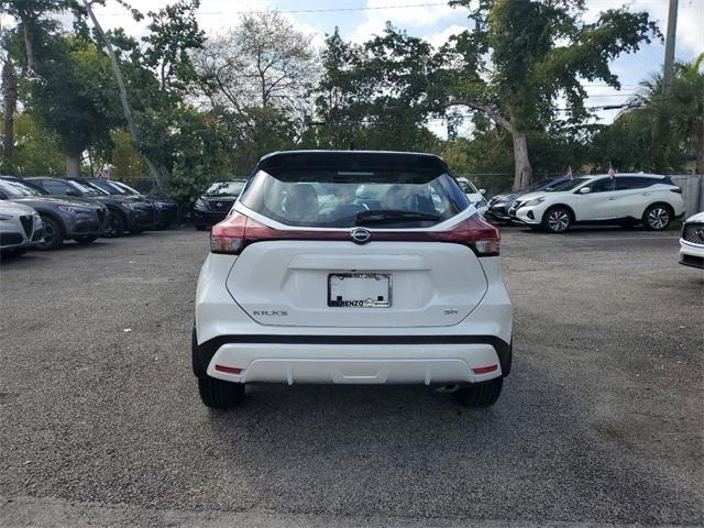 used 2024 Nissan Kicks car, priced at $20,990