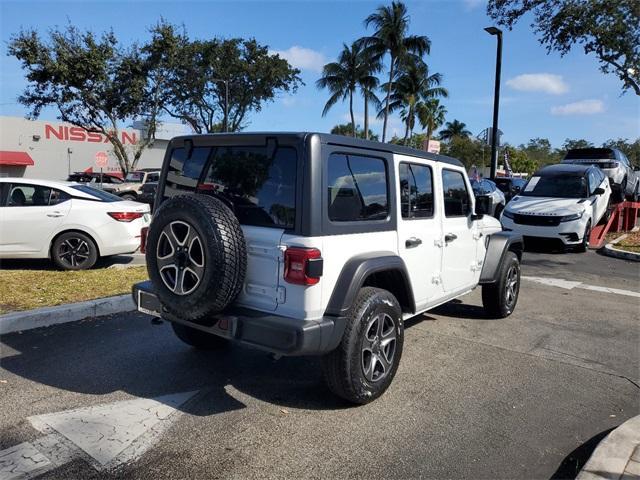 used 2021 Jeep Wrangler Unlimited car, priced at $29,998