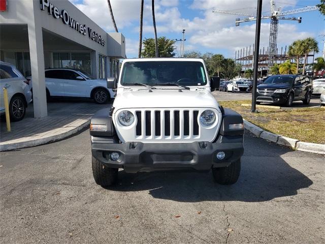 used 2021 Jeep Wrangler Unlimited car, priced at $29,998