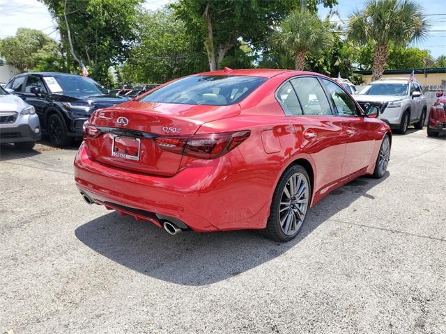 used 2021 INFINITI Q50 car, priced at $35,990