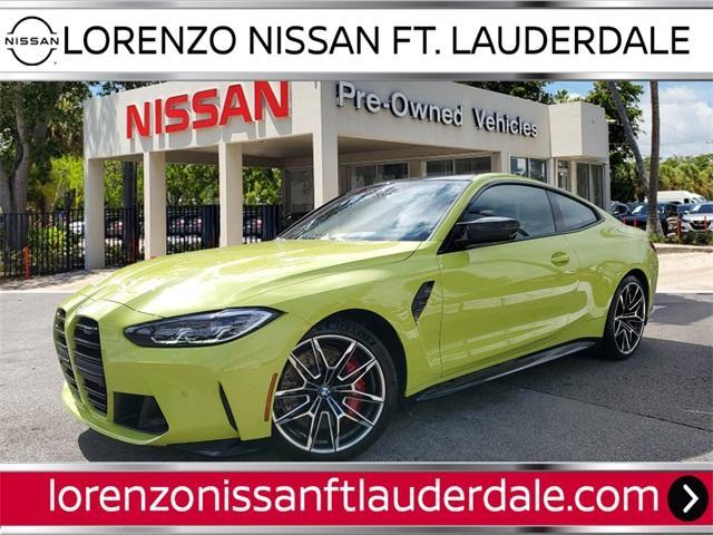 used 2022 BMW M4 car, priced at $68,995