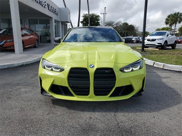 used 2022 BMW M4 car, priced at $69,590