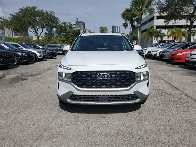 used 2021 Hyundai Santa Fe car, priced at $14,995