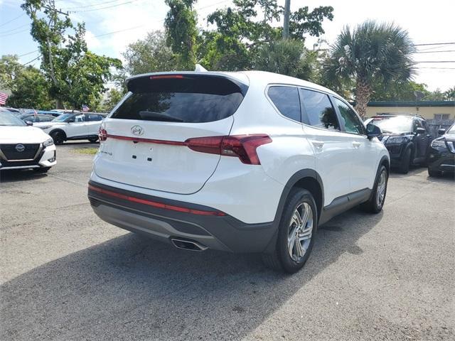 used 2021 Hyundai Santa Fe car, priced at $14,995