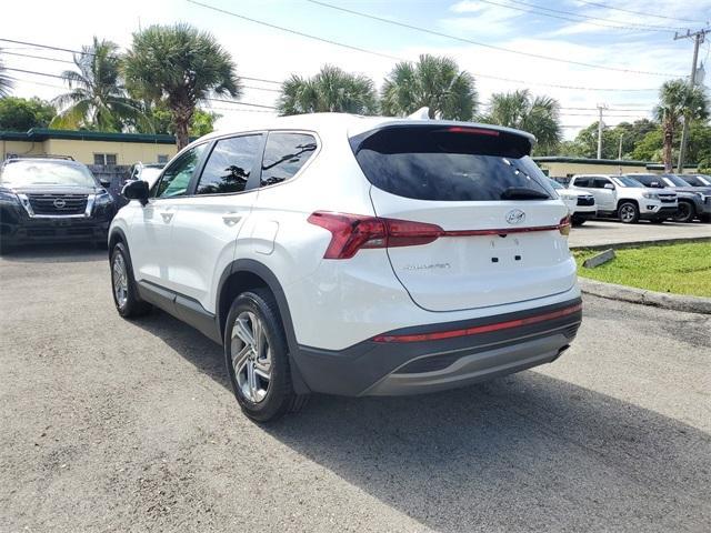 used 2021 Hyundai Santa Fe car, priced at $14,995