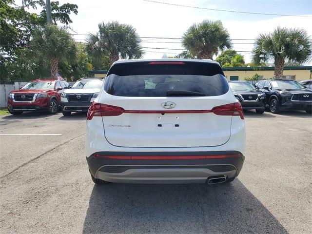 used 2021 Hyundai Santa Fe car, priced at $14,995