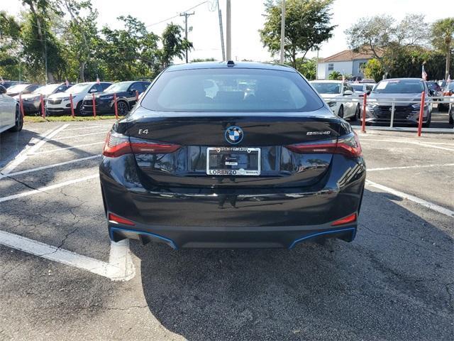 used 2024 BMW i4 Gran Coupe car, priced at $40,990