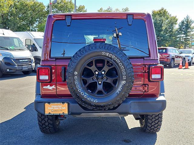 used 2021 Jeep Wrangler car, priced at $30,046