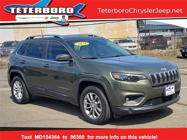 used 2021 Jeep Cherokee car, priced at $23,373