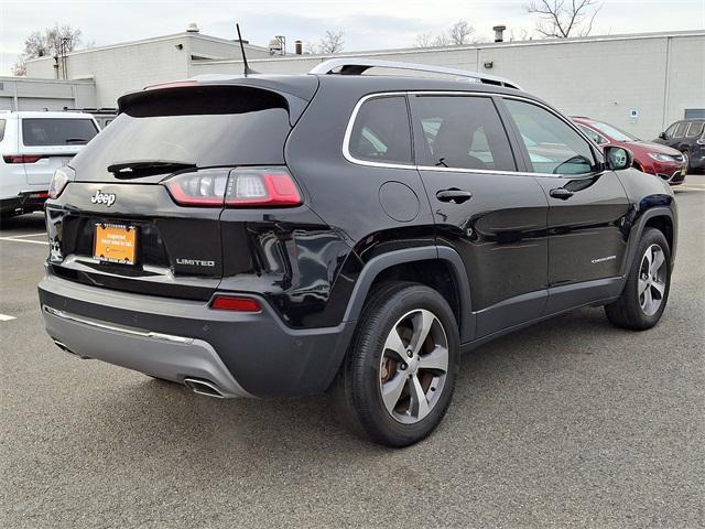 used 2021 Jeep Cherokee car, priced at $23,531