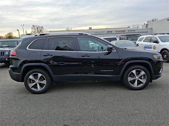 used 2021 Jeep Cherokee car, priced at $23,531