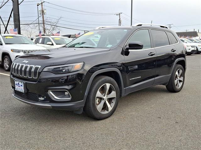 used 2021 Jeep Cherokee car, priced at $23,531