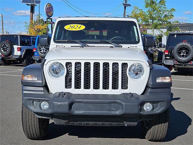 used 2024 Jeep Wrangler car, priced at $37,556