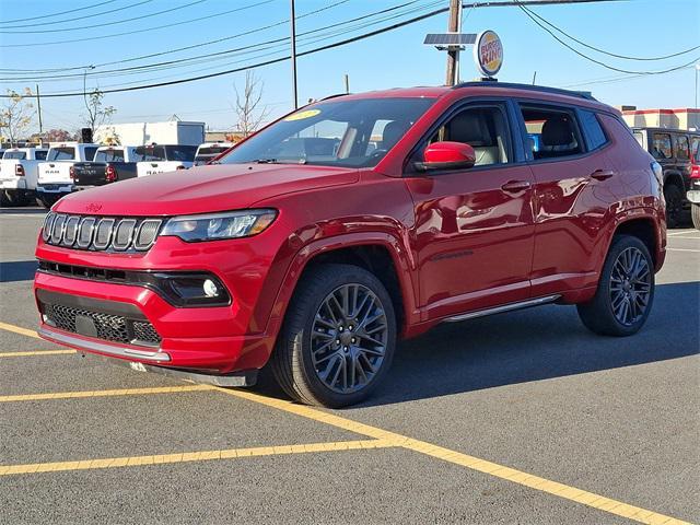 used 2022 Jeep Compass car, priced at $23,893