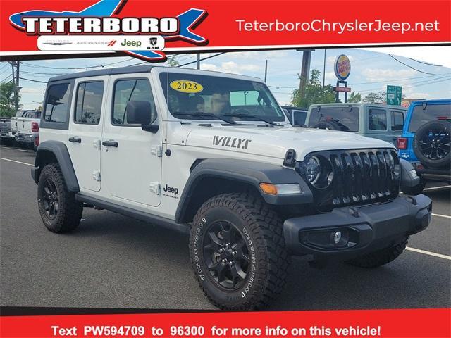 used 2023 Jeep Wrangler car, priced at $40,461