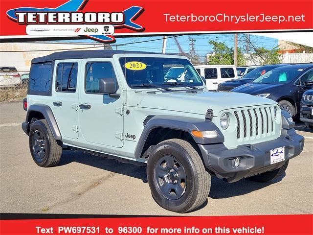 used 2023 Jeep Wrangler car, priced at $36,720