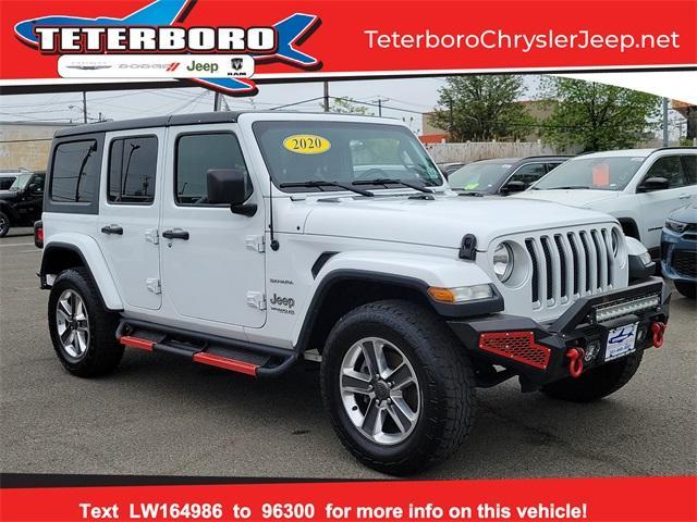 used 2020 Jeep Wrangler Unlimited car, priced at $28,297