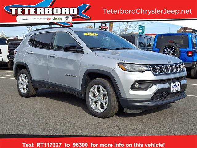 used 2024 Jeep Compass car, priced at $27,430