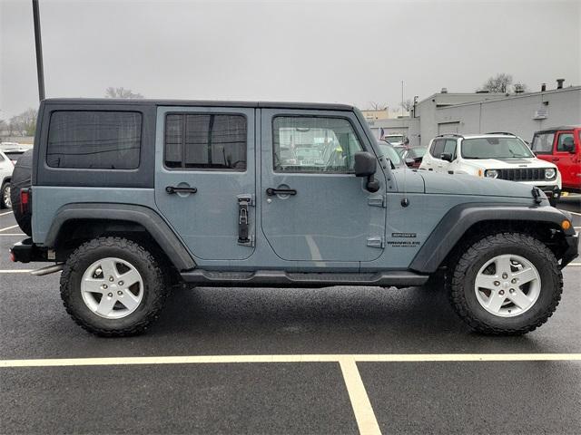 used 2014 Jeep Wrangler Unlimited car, priced at $17,661