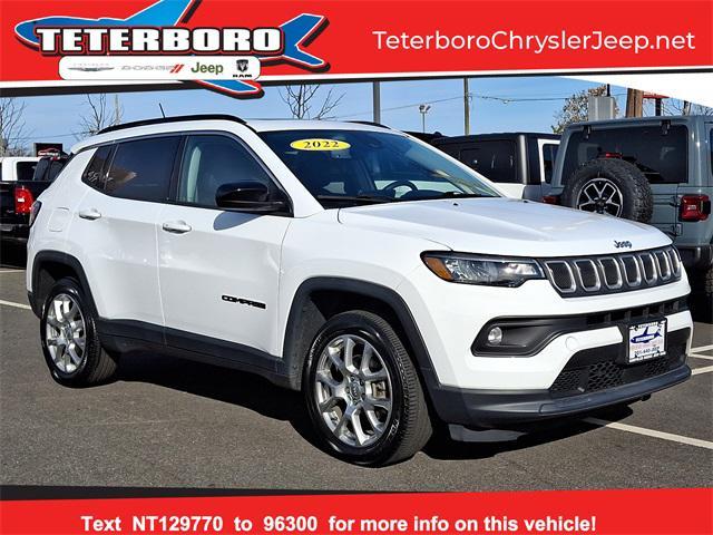 used 2022 Jeep Compass car, priced at $23,210