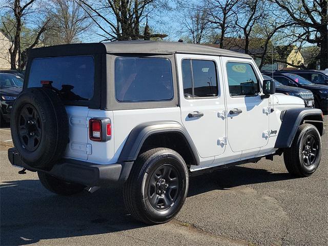 used 2023 Jeep Wrangler car, priced at $34,249