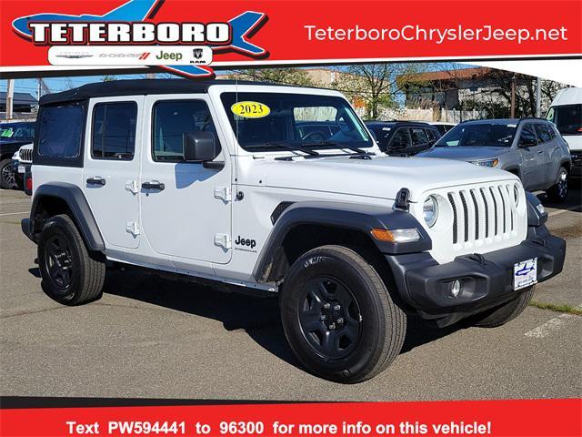 used 2023 Jeep Wrangler car, priced at $34,249