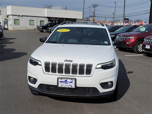 used 2021 Jeep Cherokee car, priced at $23,056