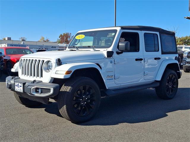 used 2021 Jeep Wrangler Unlimited car, priced at $25,917