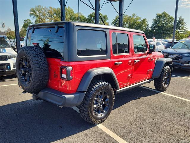 used 2023 Jeep Wrangler car, priced at $37,836