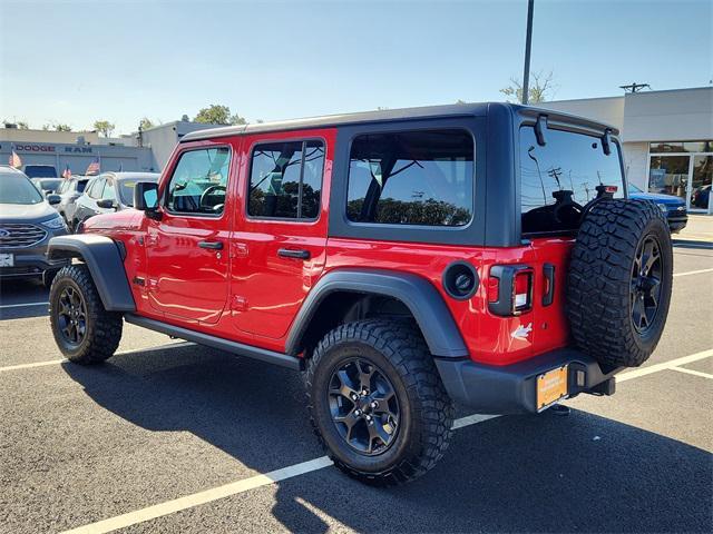 used 2023 Jeep Wrangler car, priced at $37,836