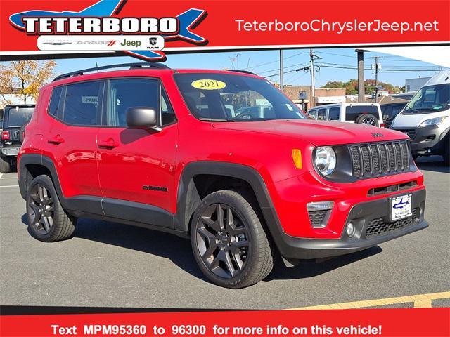 used 2021 Jeep Renegade car, priced at $21,340