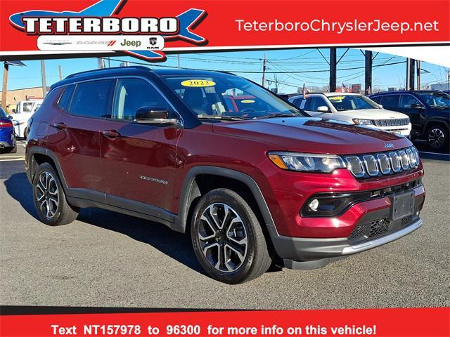 used 2022 Jeep Compass car, priced at $25,093